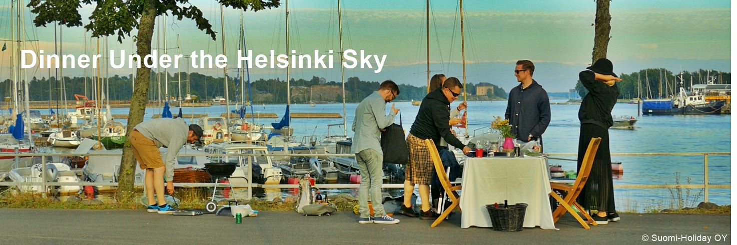 Dinner Under the Helsinki Sky August