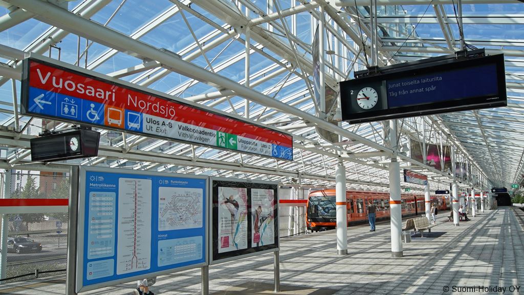 Vuosaari metro station
